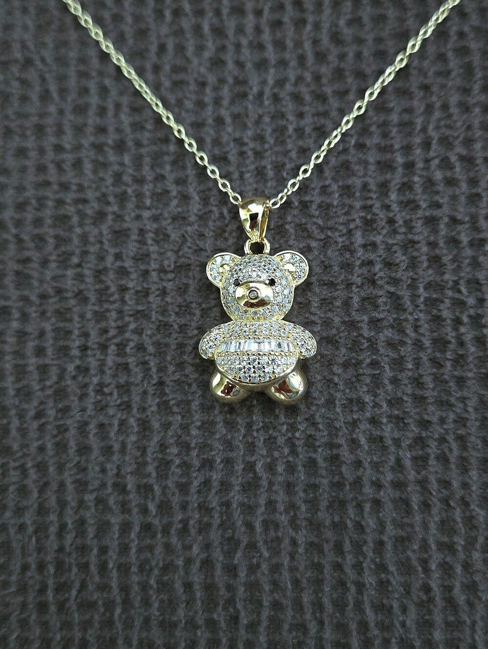 Cote d'Argent Gold💛 Teddybear🧸 Pendant Necklace - NWT